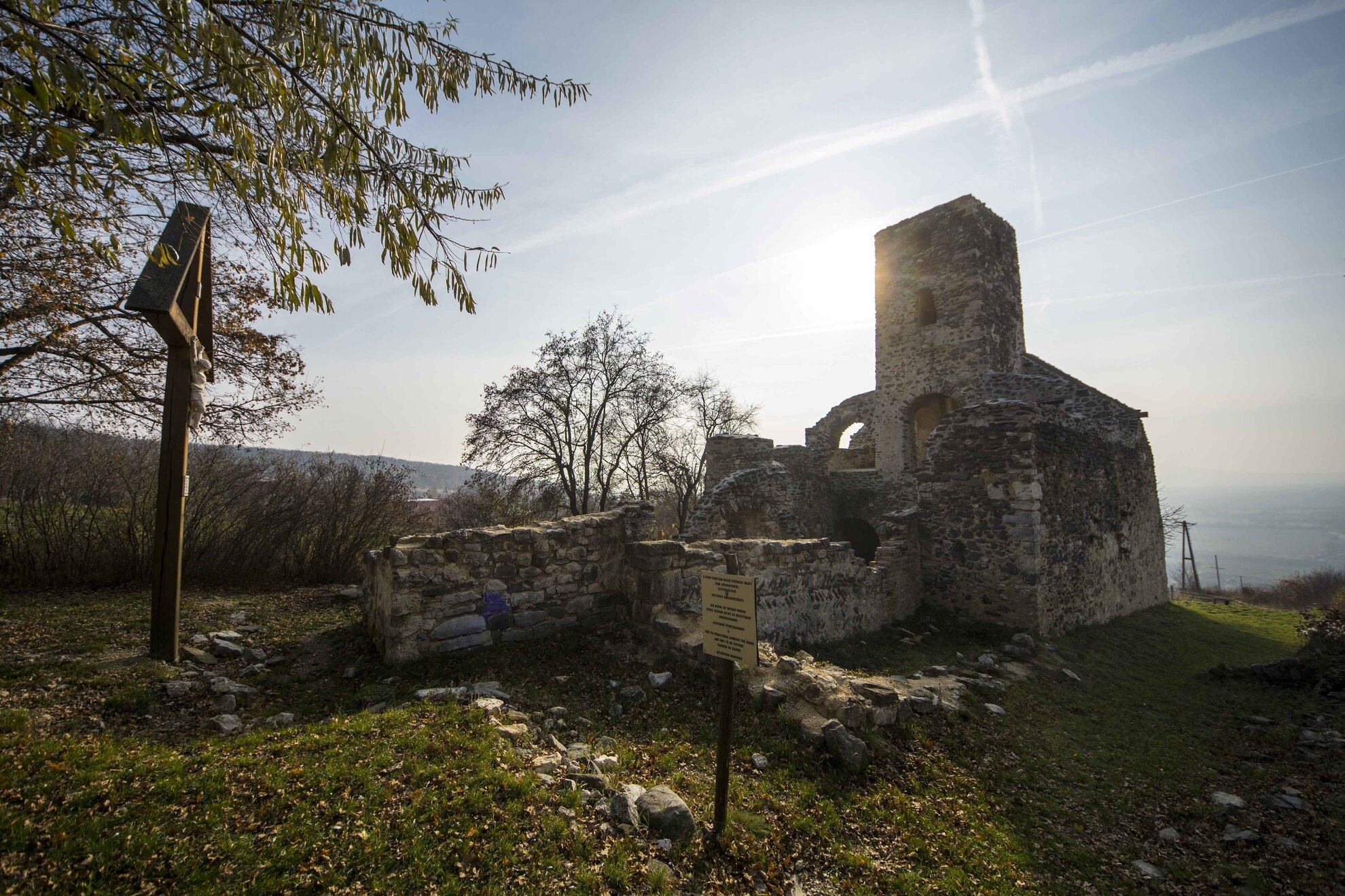 Szentantalfa Szent Balázs templomrom BBT