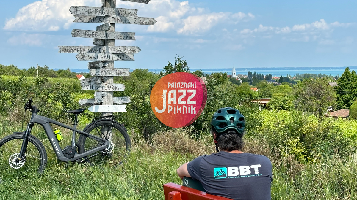 JazzPiknik trekking e-bike túra VIP